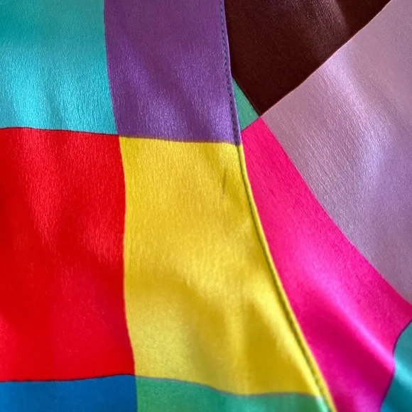 DOLCE & GABBANA fitted silk satin button down shirt blouse. Pristine. Sz 38 - Picture 7 of 9